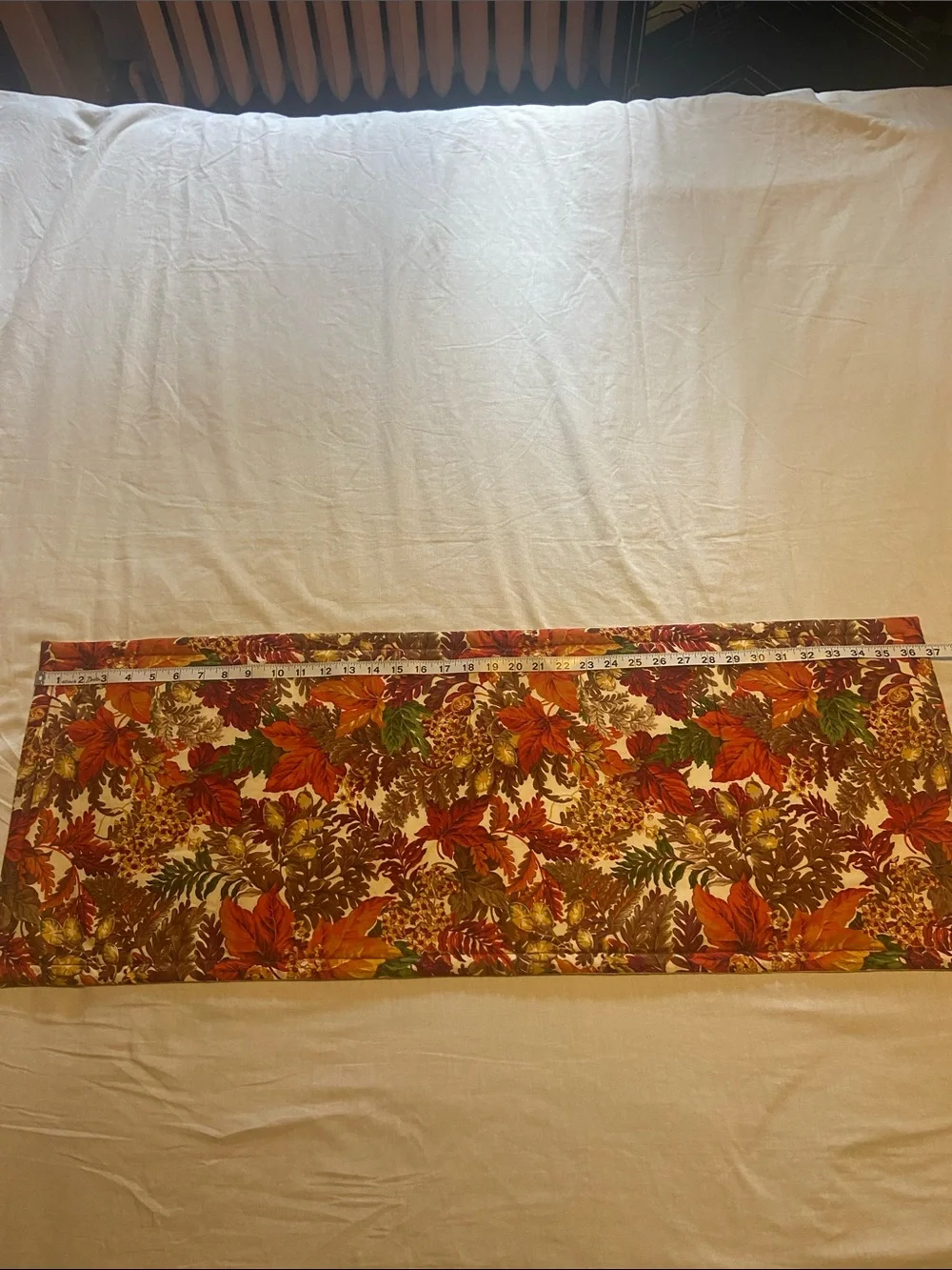 Autumn Leaves Table Runner - Fall Leaf Print